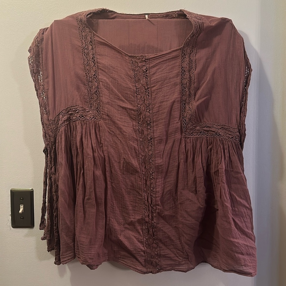 Free People Crochet Top
